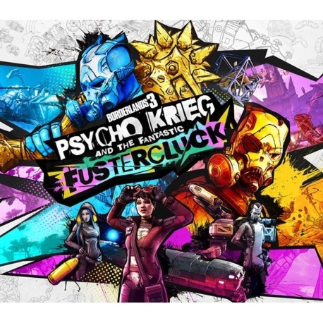 Borderlands 3 - Psycho Krieg and the Fantastic Fustercluck DLC EU Epic Games CD Key