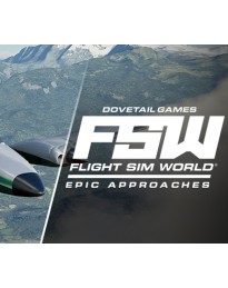 Flight Sim World - Epic Approaches Mission Pack DLC EU Steam CD Key