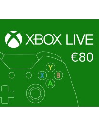 XBOX Live €80 Prepaid Card EU