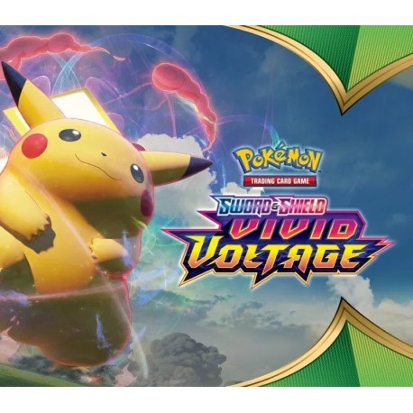 Pokemon Trading Card Game Online - Sword & Shield Vivid Voltage Booster Pack Key