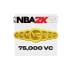 NBA 2K21 - 75,000 VC Pack DLC XBOX One CD Key