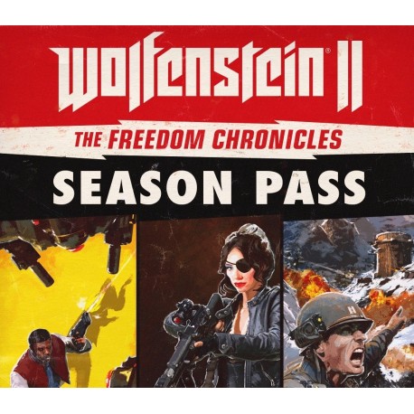 Wolfenstein II: The Freedom Chronicles - Season Pass EU Steam CD Key