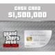 Grand Theft Auto Online - 1,500,000 Great White Shark Cash Card PC Activation Code EU