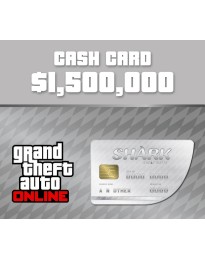 Grand Theft Auto Online - 1,500,000 Great White Shark Cash Card PC Activation Code EU