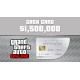 Grand Theft Auto Online - 1,500,000 Great White Shark Cash Card PC Activation Code EU
