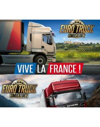 Euro Truck Simulator 2 + Vive la France DLC EU Bundle Steam CD Key