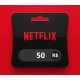 Netflix BRL 50 Gift Card BR