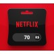Netflix BRL 70 Gift Card BR