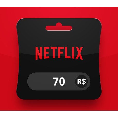 Netflix BRL 70 Gift Card BR
