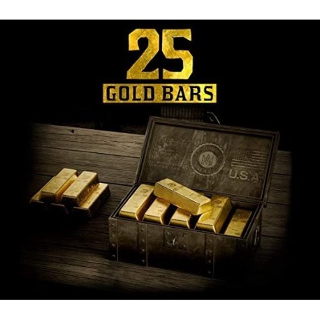 Red Dead Online - 25 Gold Bars XBOX One CD Key