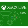 XBOX Live 600 Prepaid Card MX