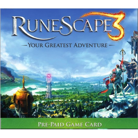 Runescape 10 Prepaid Game Card