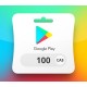 Google Play CAD 100 Gift Card CA