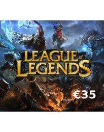 League of Legends 35 EUR Prepaid RP Card EU