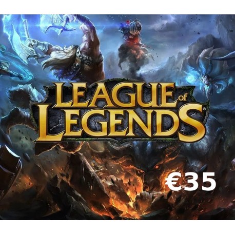 League of Legends 35 EUR Prepaid RP Card EU