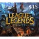 League of Legends 15 USD Prepaid RP Card US
