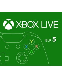 XBOX Live BRL 5 Prepaid Card BR