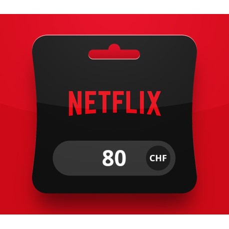 Netflix CHF 80 Gift Card CH
