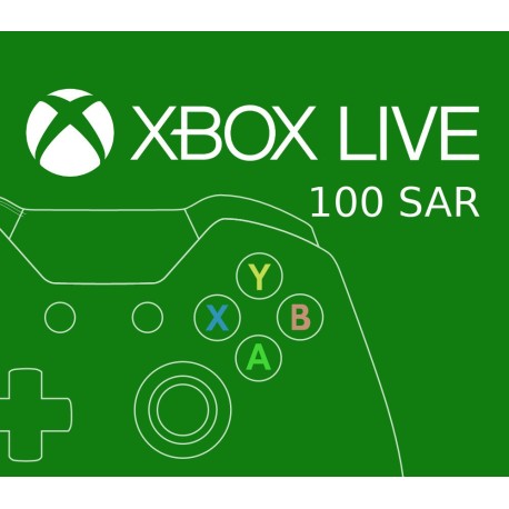 XBOX Live SAR 100 Prepaid Card SA