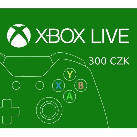 XBOX Live CZK 300 Prepaid Card CZ