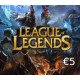 League of Legends 5 EUR Prepaid RP Card EU