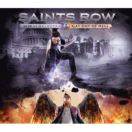Saints Row IV: Re-Elected + Gat out of Hell EU XBOX One CD Key