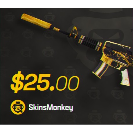 SkinsMonkey 25 USD Gift Card