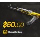 SkinsMonkey 50 USD Gift Card