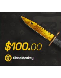 SkinsMonkey 100 USD Gift Card
