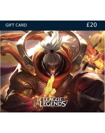 League of Legends 20 GBP Prepaid RP Card UK