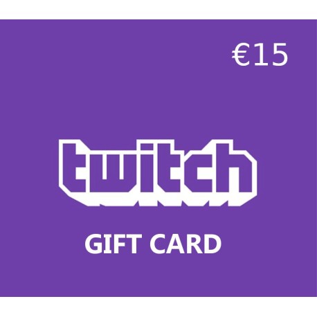 Twitch EUR 15 Gift Card EU