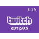 Twitch EUR 15 Gift Card EU