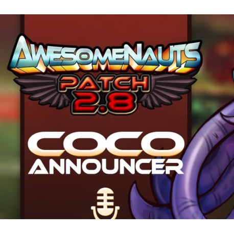 Awesomenauts - Coco Nebulon Announcer DLC Steam CD Key