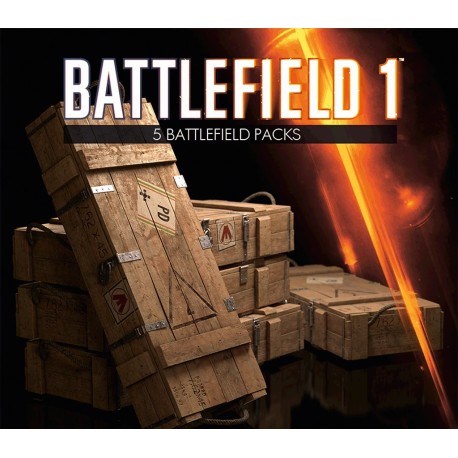 Battlefield 1 - 5 x Battlepack DLC XBOX One / Xbox Series X|S CD Key