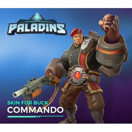 Paladins - Buck Commando Skin Digital Download CD Key