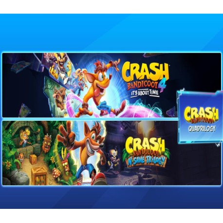 Crash Bandicoot Quadrilogy Bundle AR XBOX One / Xbox Series X|S CD Key