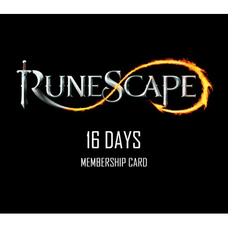 RuneScape 16-Day Prepaid Time Game Card