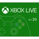 XBOX Live BRL 20 Prepaid Card BR