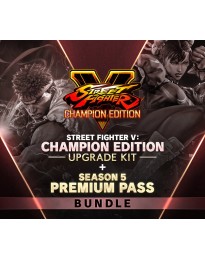 Street Fighter V - Champion Edition Upgrade Kit + Season 5 Premium Pass DLC Bundle Steam CD Key