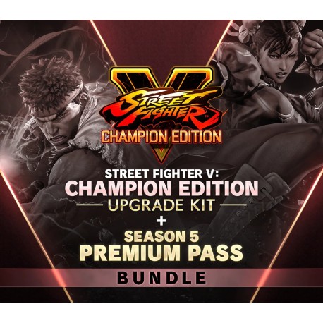 Street Fighter V - Champion Edition Upgrade Kit + Season 5 Premium Pass DLC Bundle Steam CD Key