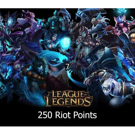 League of Legends 250 RP Prepaid Card TR