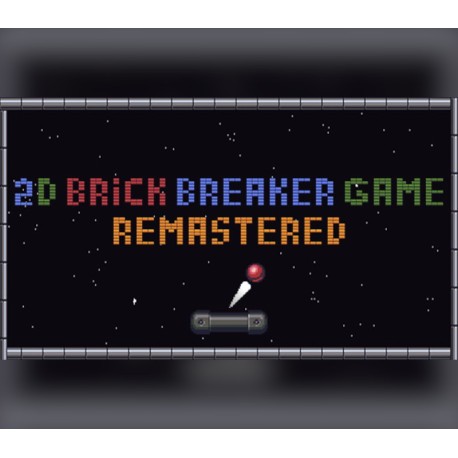 2D Brick Breaker Game REMASTERED Steam CD Key