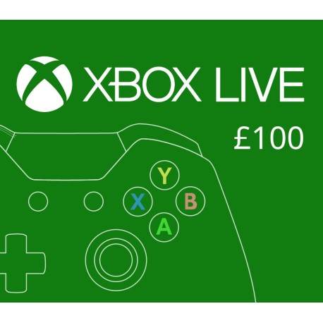 XBOX Live GBP 100 Prepaid Card UK