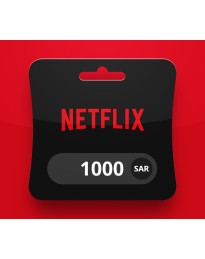 Netflix SAR 1000 Gift Card SA