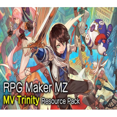 RPG Maker MZ - MV Trinity Resource Pack DLC Steam CD Key