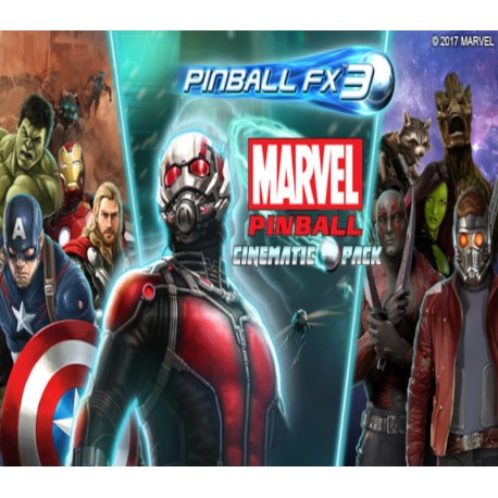 Pinball FX3 - Marvel Pinball - Cinematic Pack DLC Steam CD Key