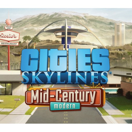 Cities: Skylines - Content Creator Pack: Mid-Century Modern DLC Steam CD Key
