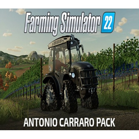 Farming Simulator 22 - ANTONIO CARRARO Pack DLC PC Steam CD Key