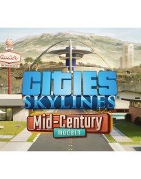 Cities: Skylines - Content Creator Pack: Mid-Century Modern DLC EN Language Only Steam CD Key