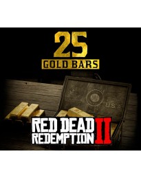 Red Dead Redemption 2 Online - 25 Gold Bars XBOX One CD Key